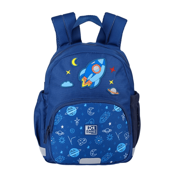 Oxford Space Mochila Infantil 8.5L - 2 Bolsillos Laterales con Goma Eslastica - Espalda Acolchada Ergonomica - Elementos Reflectantes - Asas Acolchada 1