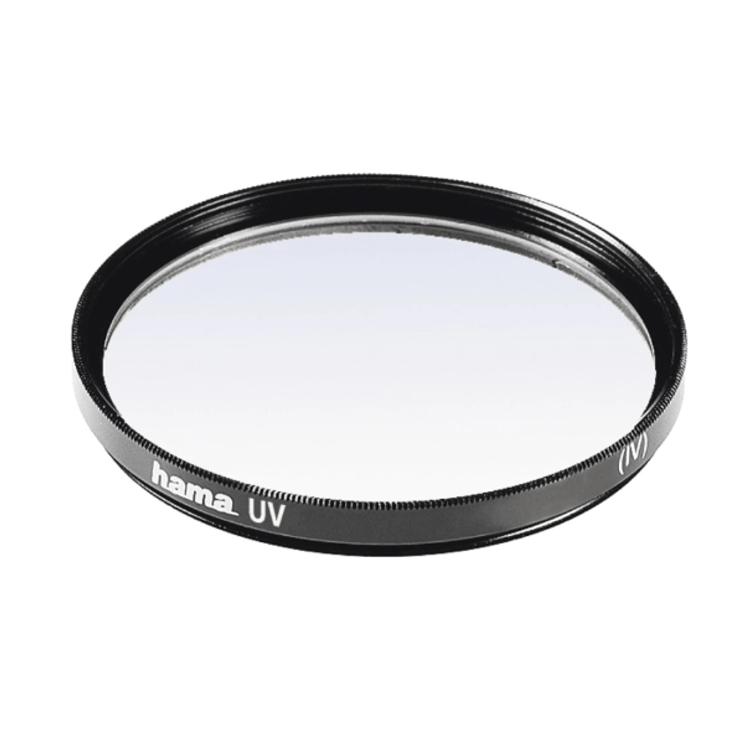 Hama Filtro Ultravioleta de 72mm Recubrimiento Doble - Cristal Optico - Color Negro 1