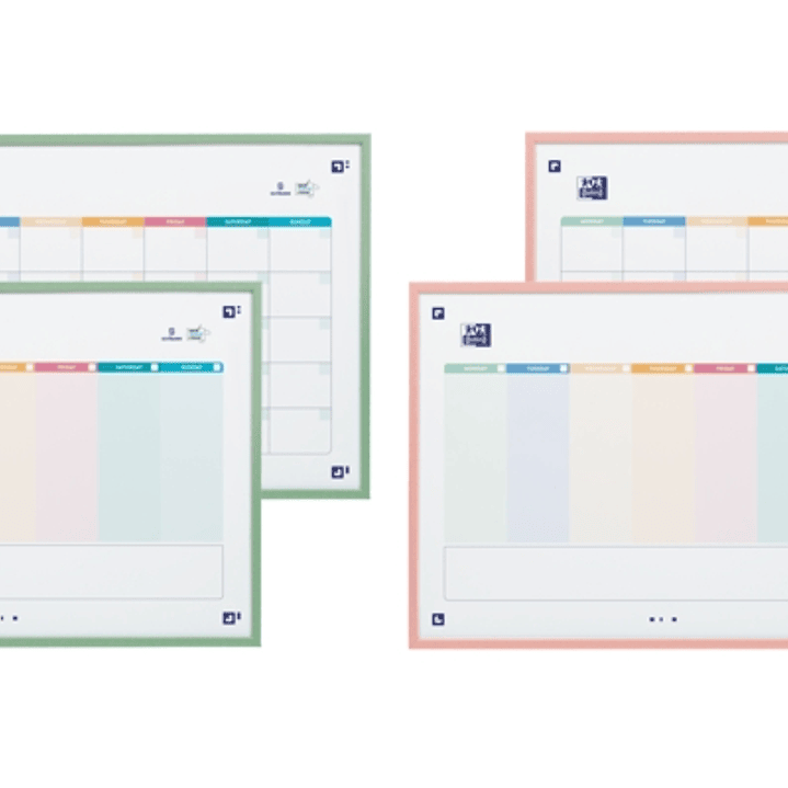 Oxford Planner A3 Reversible Semana&Mes + Compl - 2 Colores - Gran Tamaño para Organizacion Eficiente 1