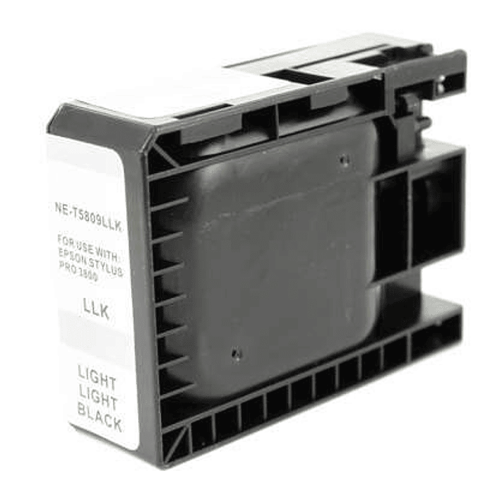 Epson T5809 Negro Light Light Cartucho de Tinta Pigmentada Generico - Reemplaza C13T580900 1