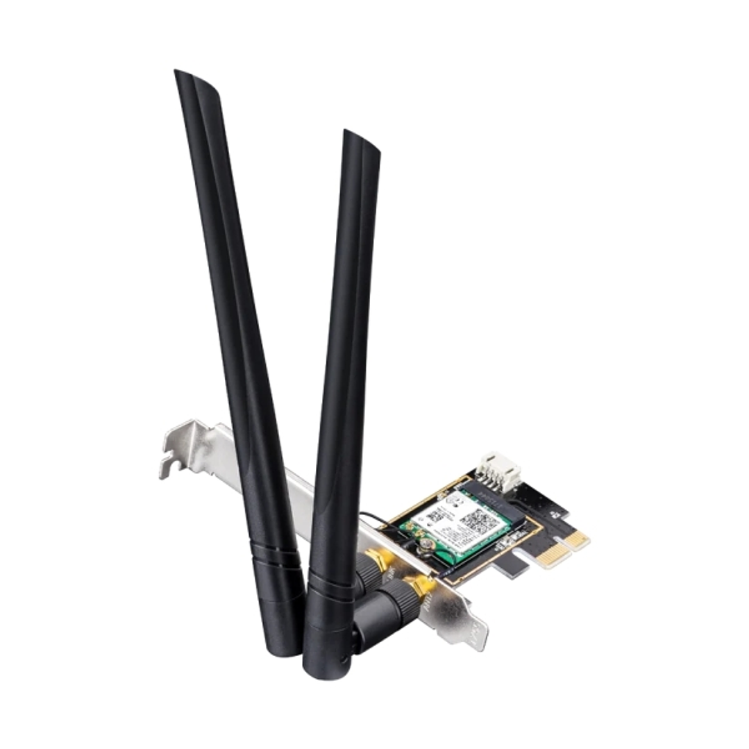 Cudy WE3000 Adaptador de Red PCI-e AX5400 WiFi 6 Tri-Banda - Bluetooth 5.2 - 2 Antenas Externas 1