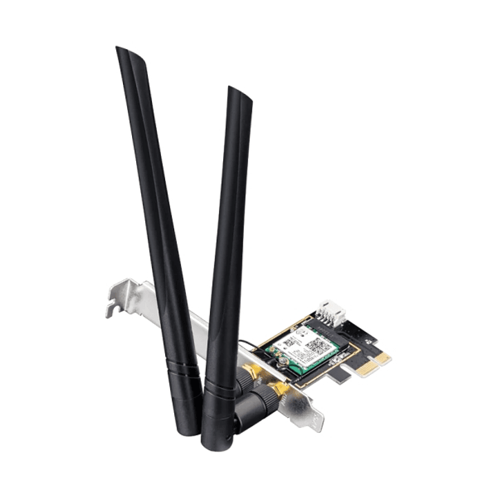 Cudy WE3000 Adaptador de Red PCI-e AX5400 WiFi 6 Tri-Banda - Bluetooth 5.2 - 2 Antenas Externas 1