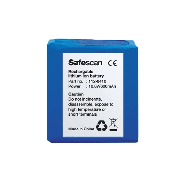 Safescan LB-105 Bateria Recargable para Detector de Billetes Falsos Safescan 155-S, 165-S y 185-S - Autonomia hasta 30h 1