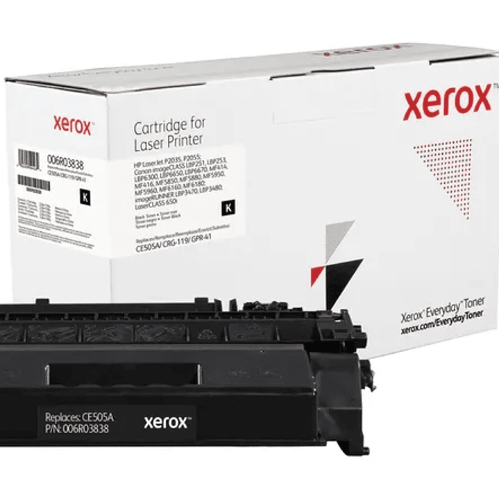 Xerox Everyday HP CE505A Negro Cartucho de Toner Generico - Reemplaza 05A 1