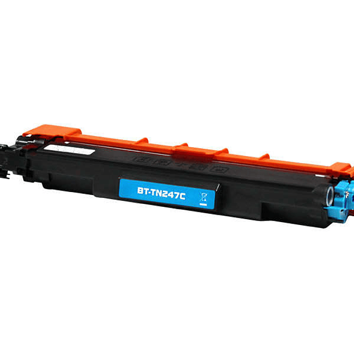 Brother TN247/TN243 Cyan Cartucho de Toner Generico - Reemplaza TN247C/TN243C 1