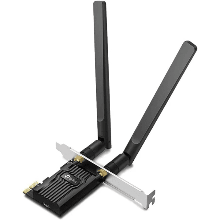 TP-Link Archer TX20E Adaptador PCIe WiFi 6 AX1800 Bluetooth 5.2 con 2 Antenas de Alta Ganancia 1