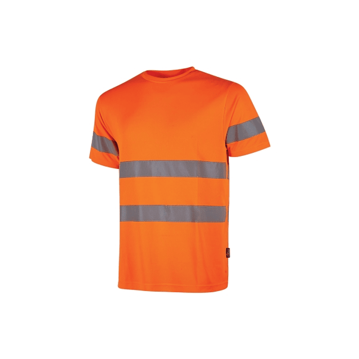 Upower Mizar Camiseta de Trabajo Alta Visibilidad - Talla 3XL - Bandas Reflectantes, Tejido Transpirable Nido de Abeja, Cinta Antisudor, Durabilidad H 1