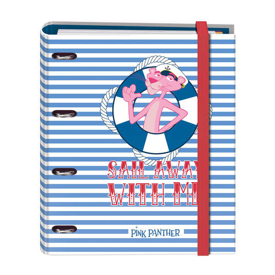 Dohe Cuaderno de Carton Forrado - 35mm - 100 Hojas Offset 90g - 4 Anillas Niqueladas - 4 Separadores Polipropileno - Sobre Transparente Velcro 1