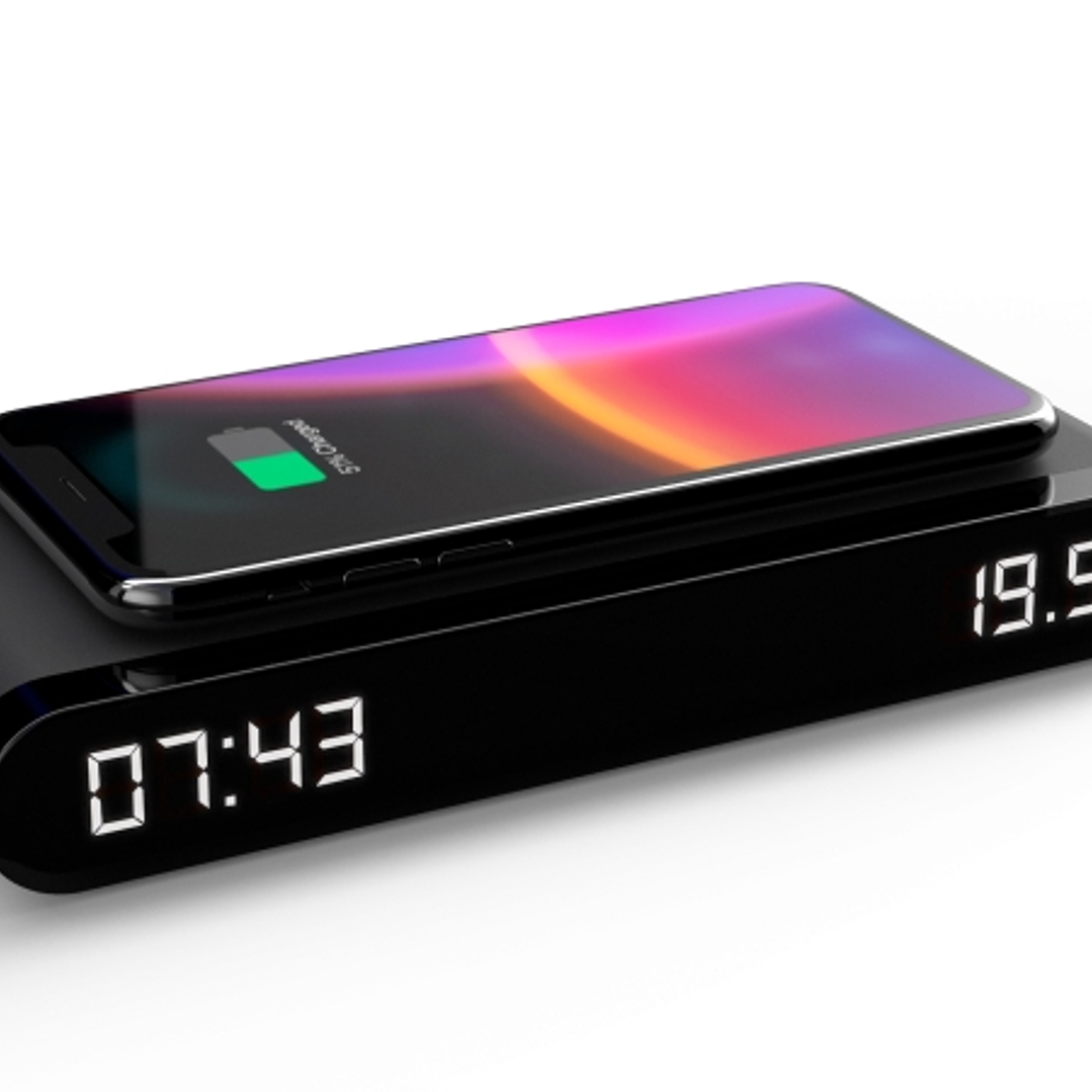 Thomson CT550I Despertador 15W - Cargador Induccion - USB Y Temperatura - Color Negro 1