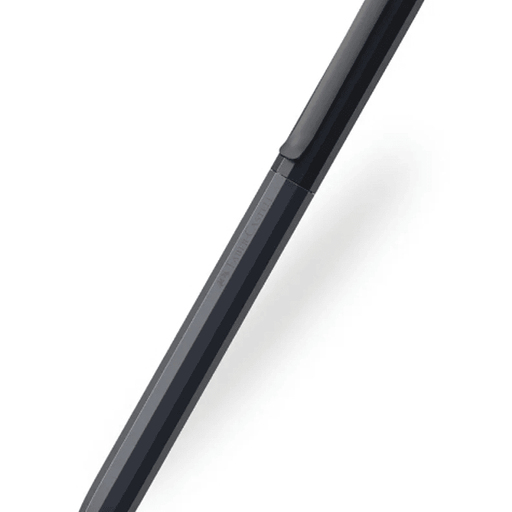 Faber-Castell Avori Boligrafo de Mecanismo Giratorio XB - 92% de Plastico Reciclado - Clip Metalico Solido - Color Negro 1