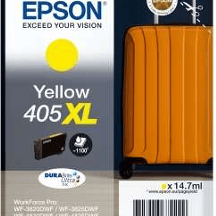 Epson 405XL Amarillo Cartucho de Tinta Original - C13T05H44010 1