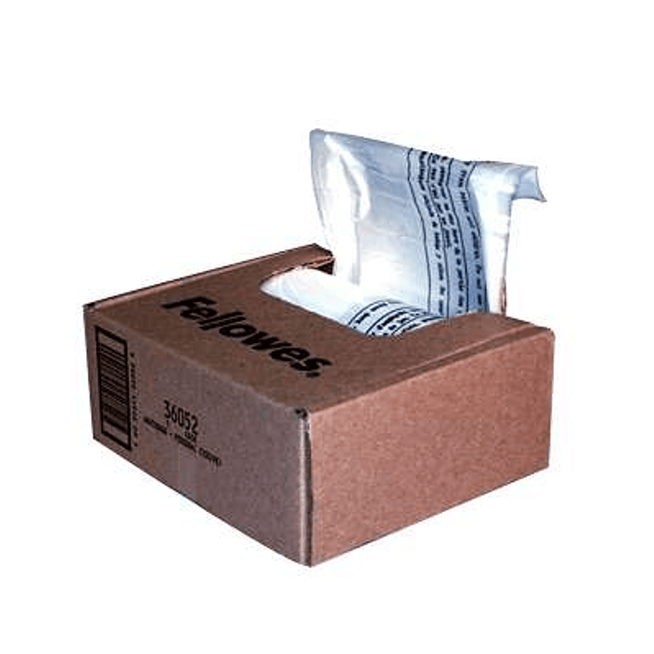 Fellowes Pack de 100 Bolsas de Residuos para Destructoras hasta 30L 1