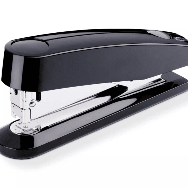 Novus B 7A Grapadora Automatica de Sobremesa + Caja de 200 Grapas 24/6 - Funcion Automatica para Grapar sin Esfuerzo hasta 8 Hojas - Grapa hasta 30 Ho 1