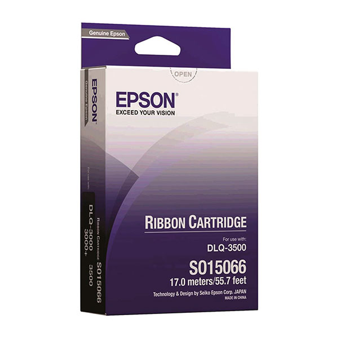 Epson DLQ3000/3500 Negra Cinta Matricial Original - C13S015066 1