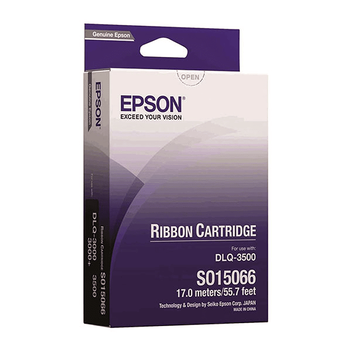 Epson DLQ3000/3500 Negra Cinta Matricial Original - C13S015066 1