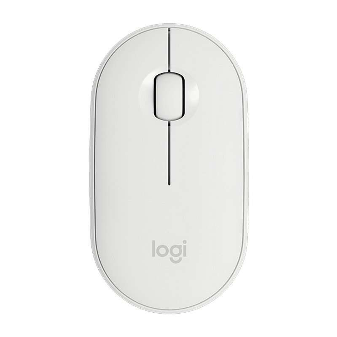 Logitech Pebble M350 Raton Inalambrico USB 1000dpi - 3 Botones - Uso Ambidiestro - Color Blanco 1