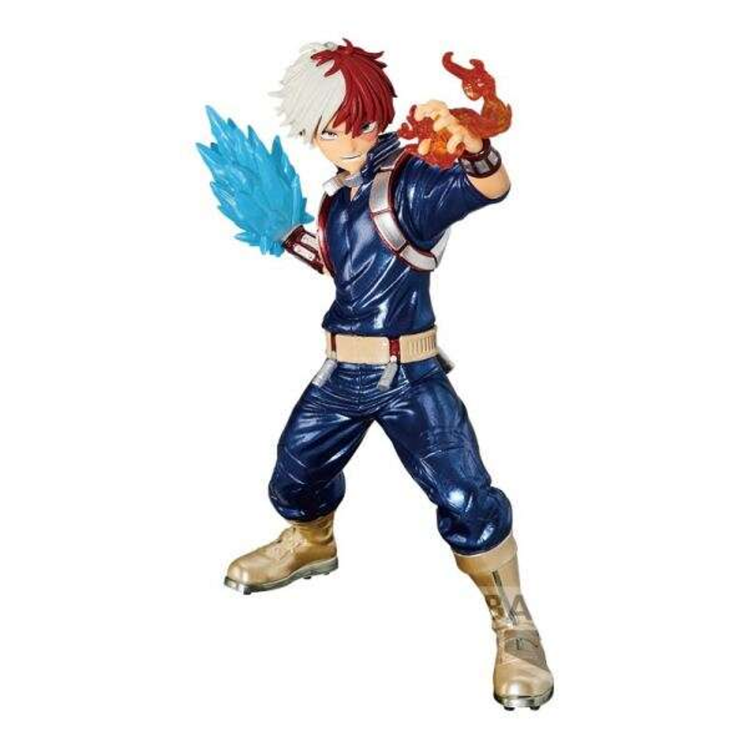 Banpresto My Hero Academia The Amazing Heroes Shoto Todoroki (Special) - Figura de Coleccion - Altura 14cm aprox. - Fabricada en PVC y ABS 1