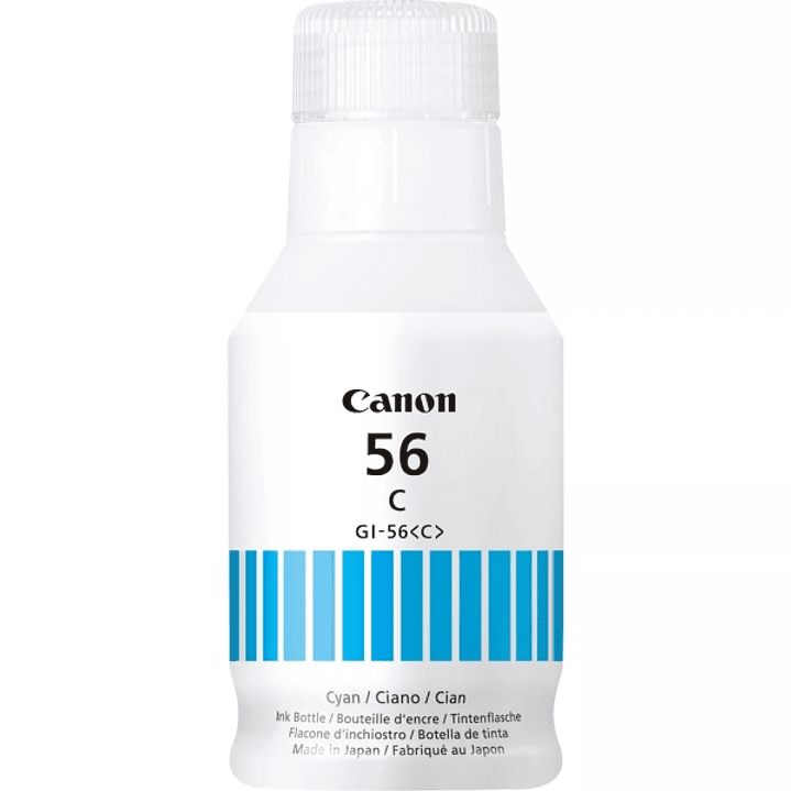 Canon GI56 Cyan Botella de Tinta Original - GI56C/4430C001 1