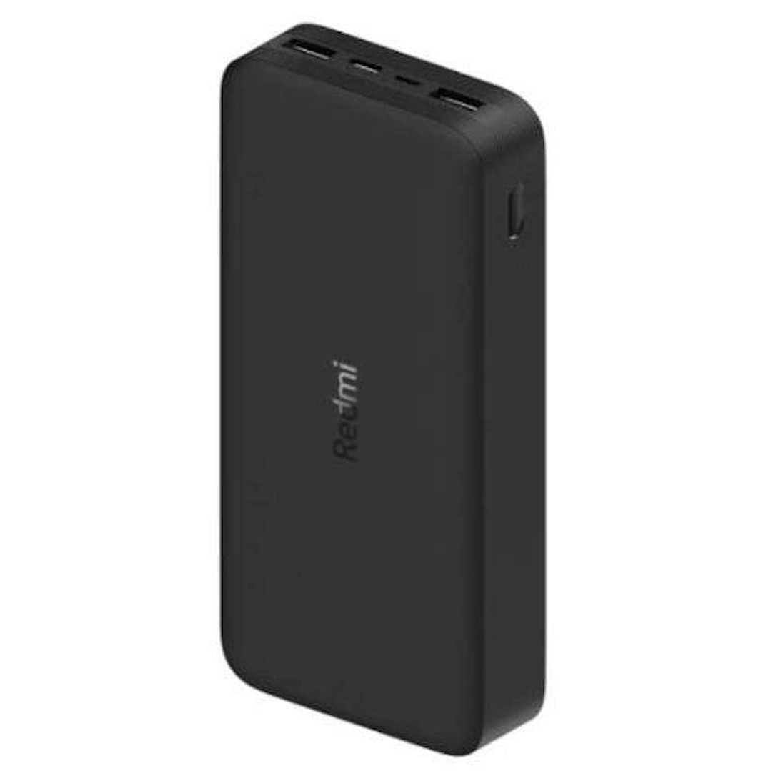 Xiaomi Redmi Bateria Externa/Power Bank 20000 mAh - Carga Rapida 18W  - 2x USB-A , 1x USB-C, 1x Micro USB - Color Negro 1