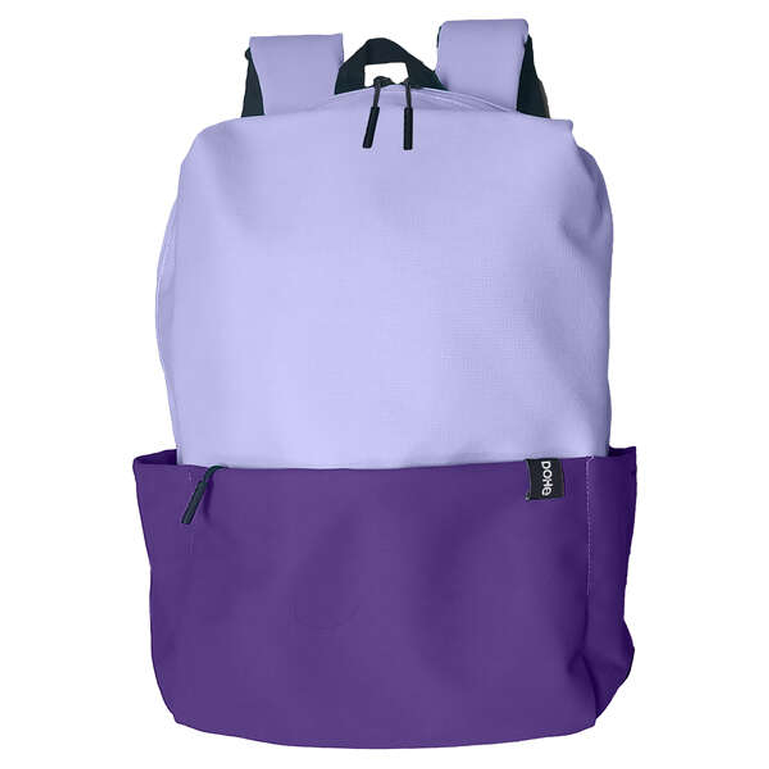 Dohe Mochila Duo - Fabricada en Poliester Impermeable - Amplio Compartimento Principal con Bolsillo para Portatil/Tablet - Tirantes Anchos y Acolchado 1