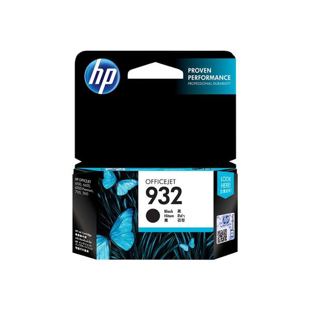 HP 932 Negro Cartucho de Tinta Original - CN057AE 1