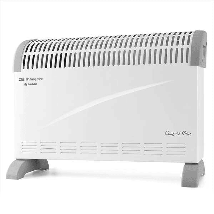 Orbegozo Convector CVT 3300 B - Potente Calefaccion Homogenea y Rapida Interruptores Luminosos - Termostato Regulable - Proteccion contra Sobrecalenta 1