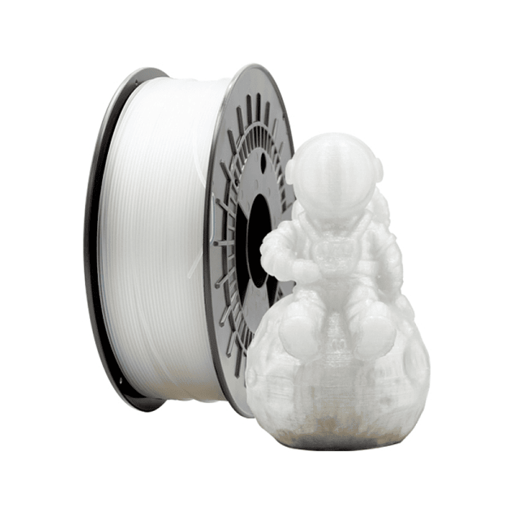 Filamento 3D PETG - Diametro 1.75mm - Bobina 1kg - Color Transparente 1