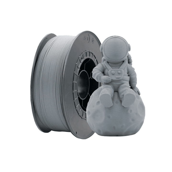 Filamento 3D PETG - Diametro 1.75mm - Bobina 1kg - Color Gris 1