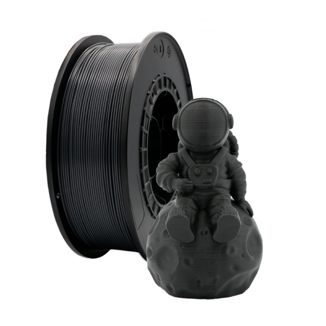 Filamento 3D PLA - Diametro 1.75mm - Bobina 1kg - Color Grafito 1