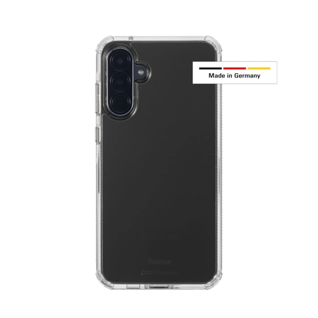 Hama Extreme Protect Funda para Samsung Galaxy A56 5G - Antideslizante - Policarbonato - Proteccion D3O - Bordes Elevados - Color Transparente 1