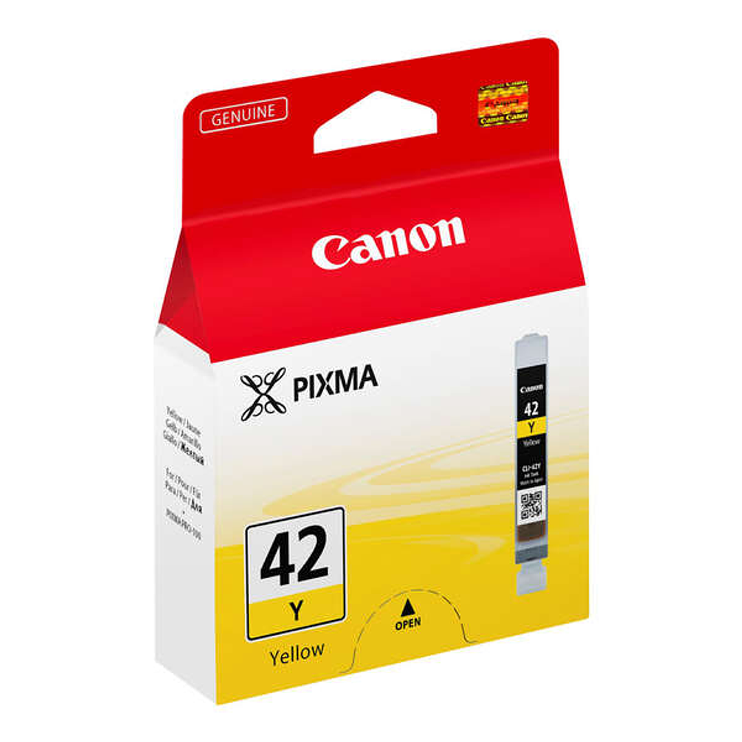 Canon CLI42 Amarillo Cartucho de Tinta Original - 6387B001 1