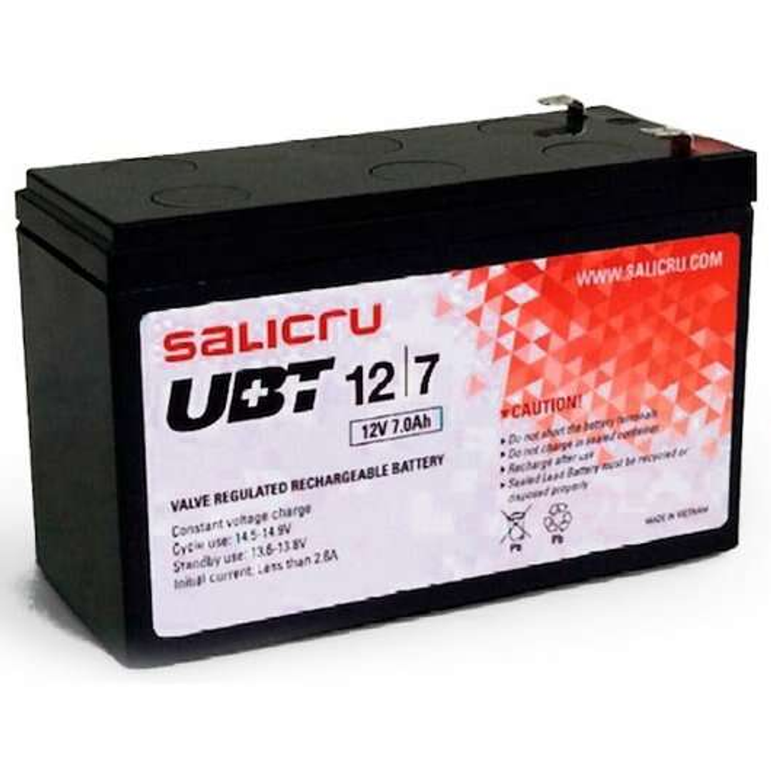 Salicru UBT 12/7 Bateria para SAI/UPS 7aH 12v 1