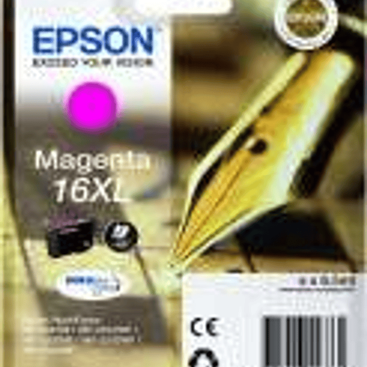 Epson T1633 Magenta Cartucho de Tinta Original - C13T16334012 1