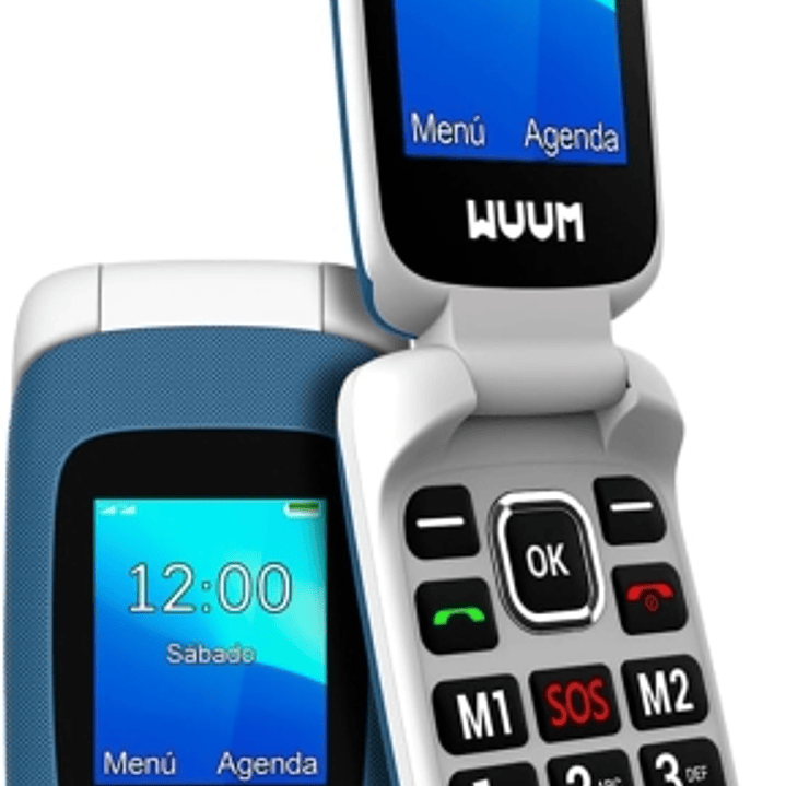 SPC Wuum Telefono de Tapa - Doble Pantalla 2.4