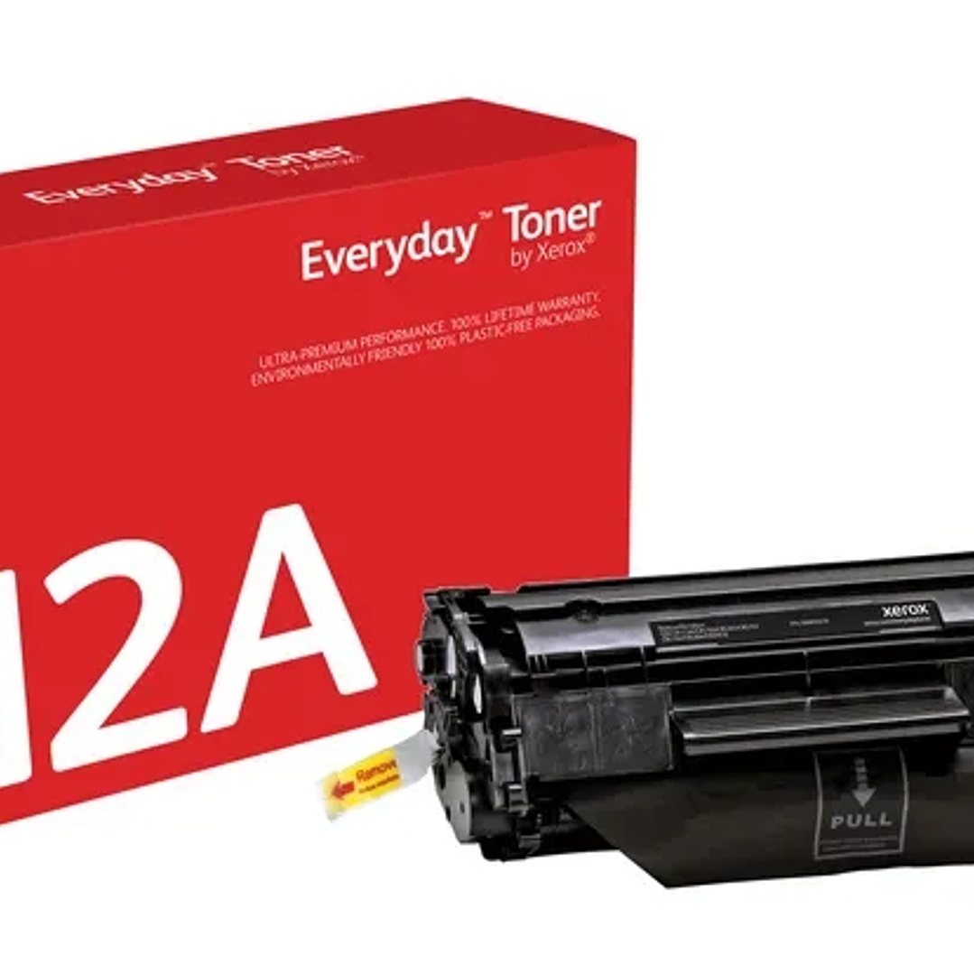 Xerox Everyday HP Q2612A Negro Cartucho de Toner Generico - Reemplaza 12A 1