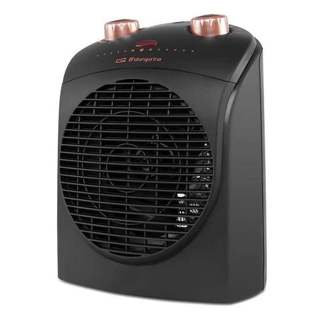 Orbegozo FH 5036 Calefactor Elegante y Eficiente - Control de Temperatura Ajustable - Proteccion contra Sobrecalentamiento - Potencia de 2200W - Diseñ 1