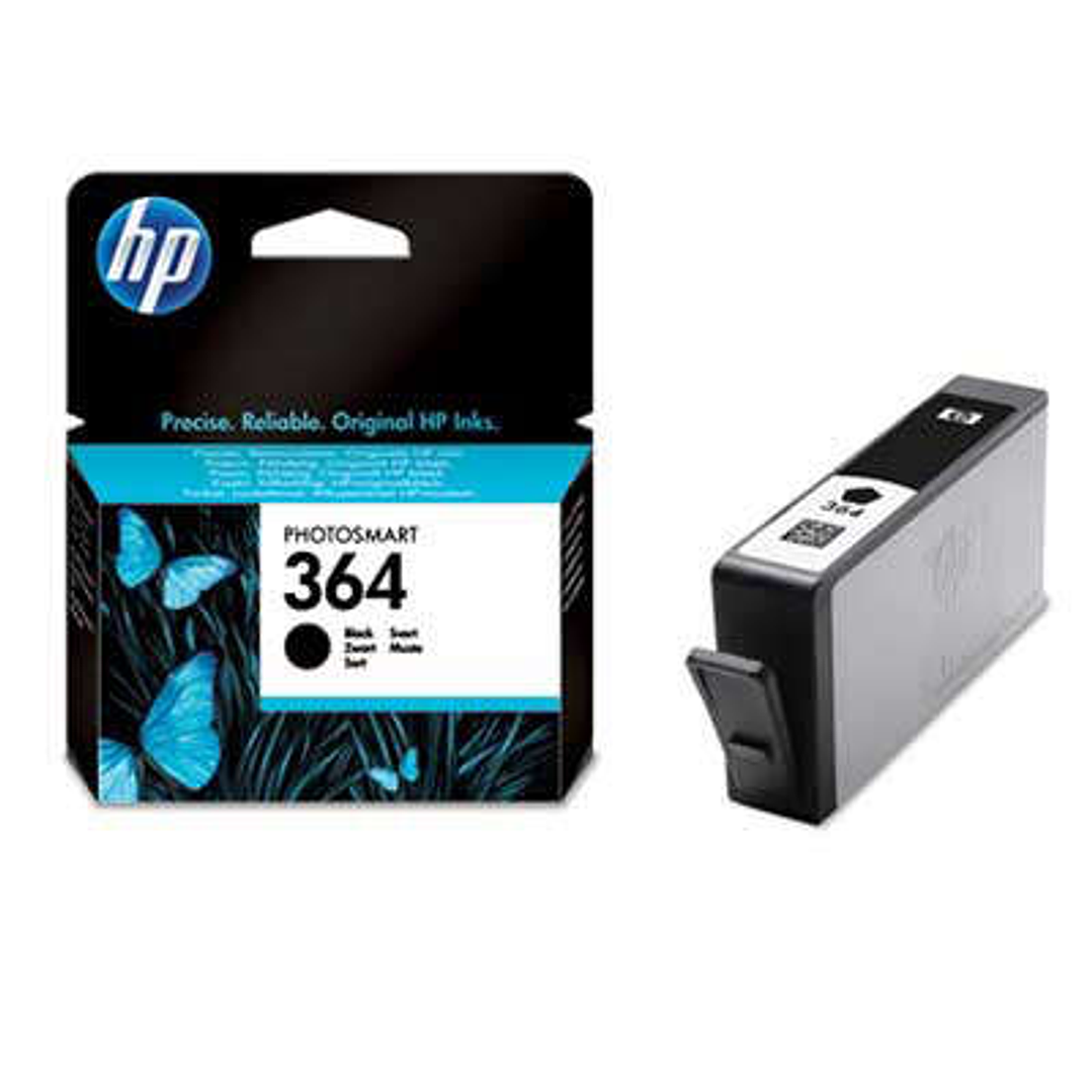 HP 364 Negro Cartucho de Tinta Original - CB316EE 1