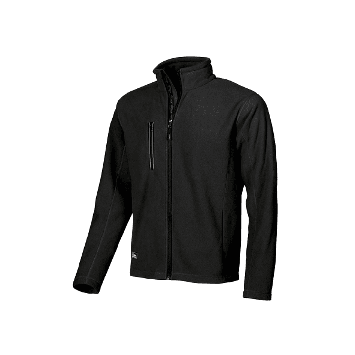 Upower Warm Chaqueta de Lana - Talla 2XL - Comodidad y Durabilidad, Cremallera Interna, Proteccion DPI1, Material 100% Poliester - Color Negro Carbon 1