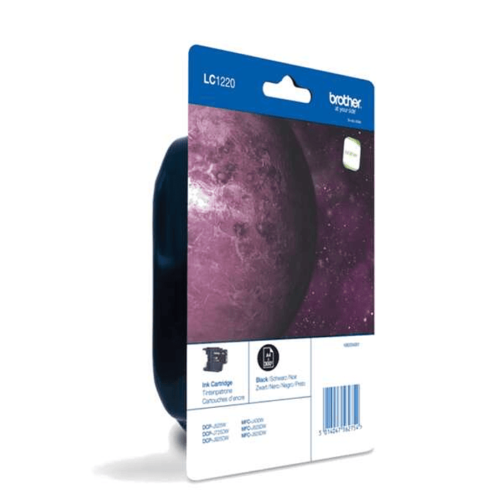 Brother LC1220 Negro Cartucho de Tinta Original - LC1220BKBP 1