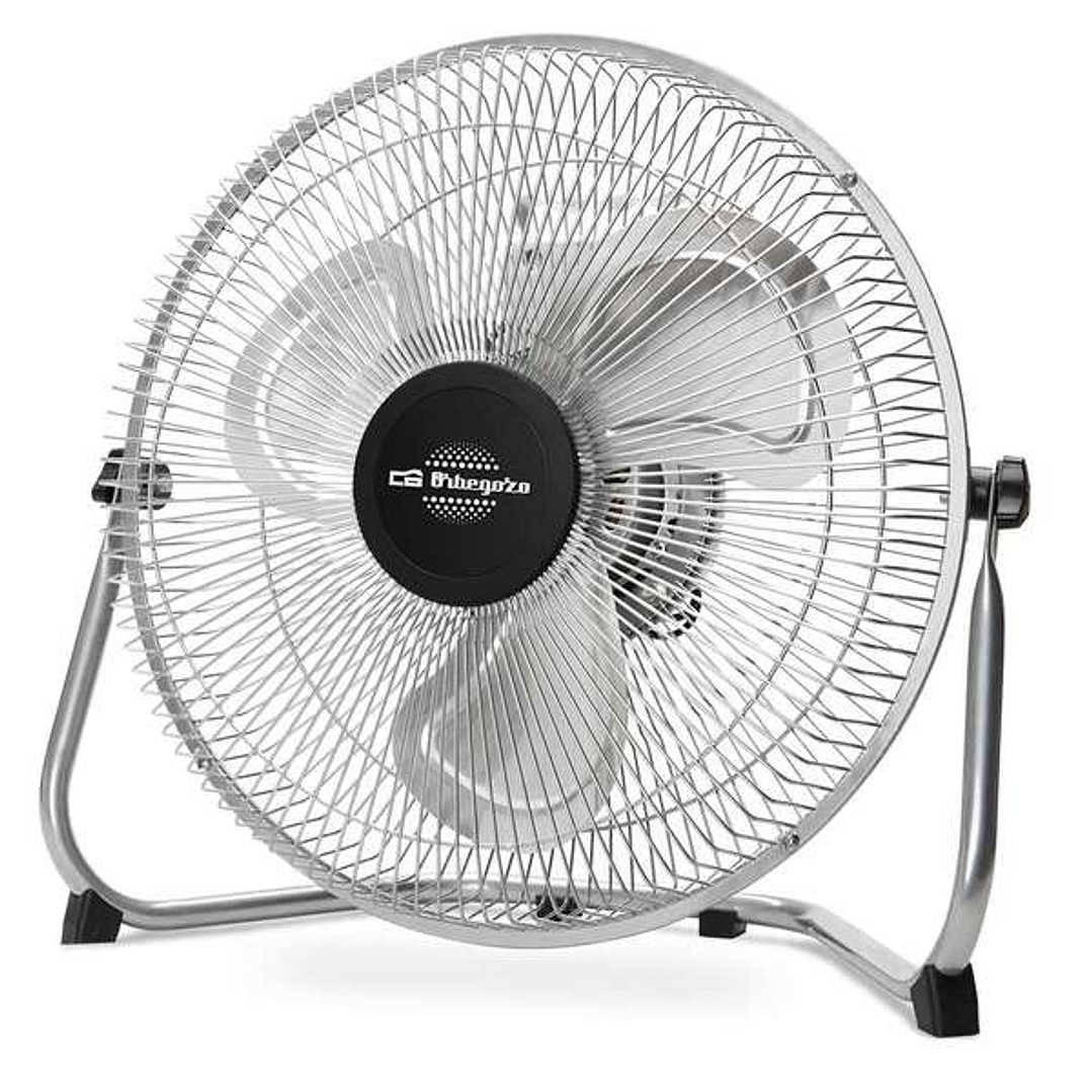 Orbegozo PW 1230 Ventilador Industrial Potente y Seguro - 3 Velocidades de Ventilacion - Motor Eficiente y Bajo Consumo - Rejilla de Proteccion - Asa  1