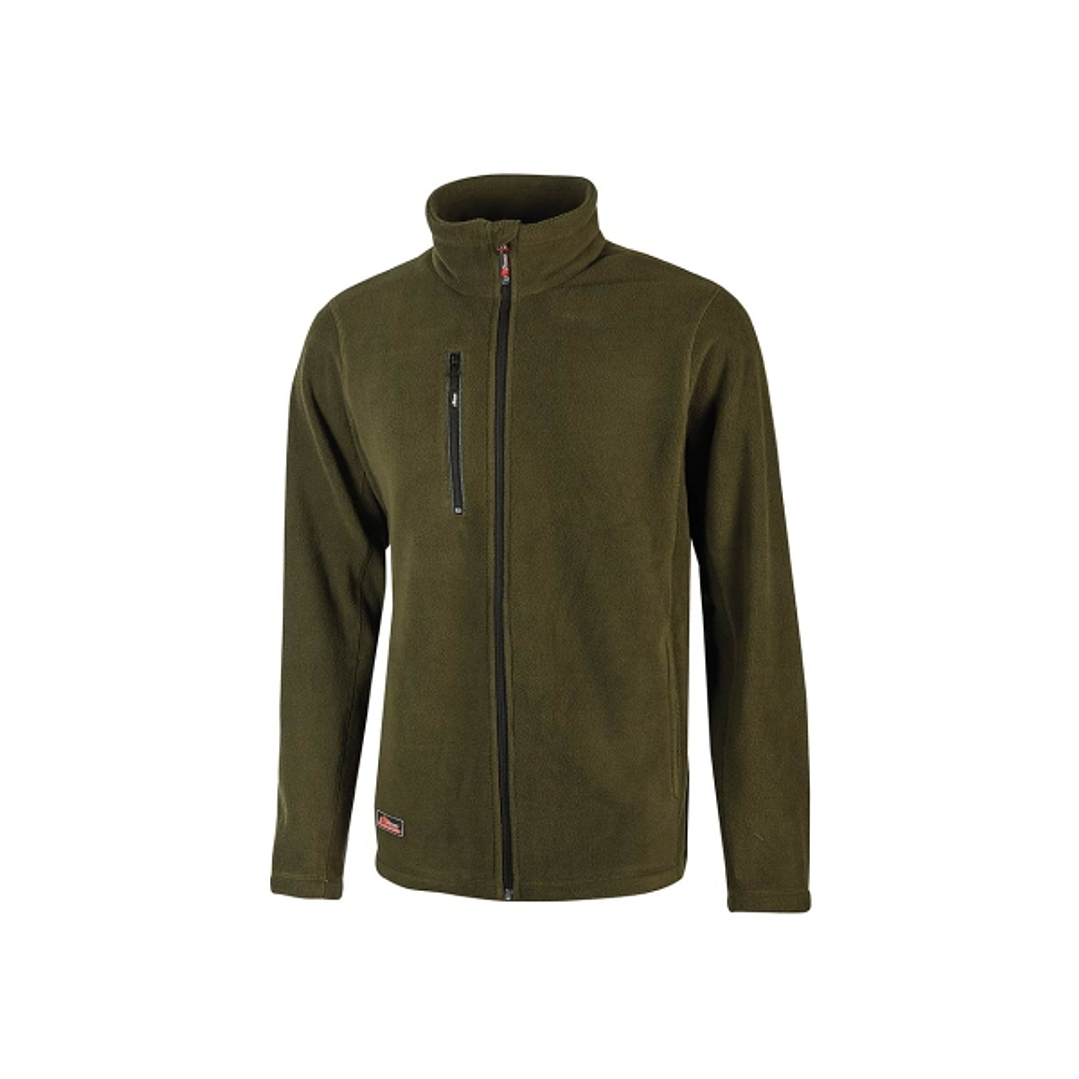 Upower Warm Chaqueta de Lana de Trabajo - Talla S - Cremallera Interna, Diseño Resistente, Proteccion DPI1, Linea Enjoy, Material 100% Poliester - Col 1