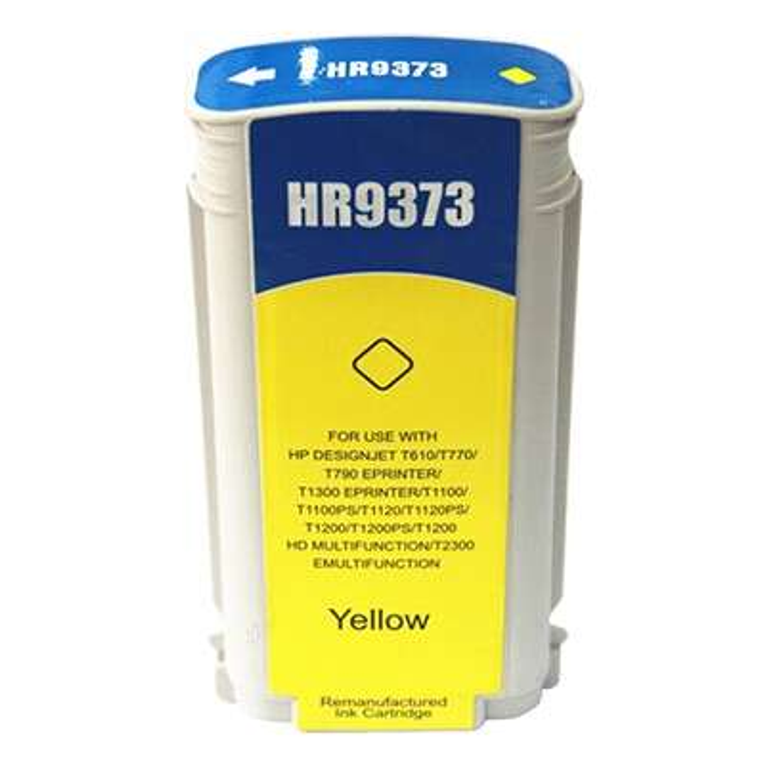 Generico HP 72 Amarillo Cartucho de Tinta - Reemplaza C9373A 1
