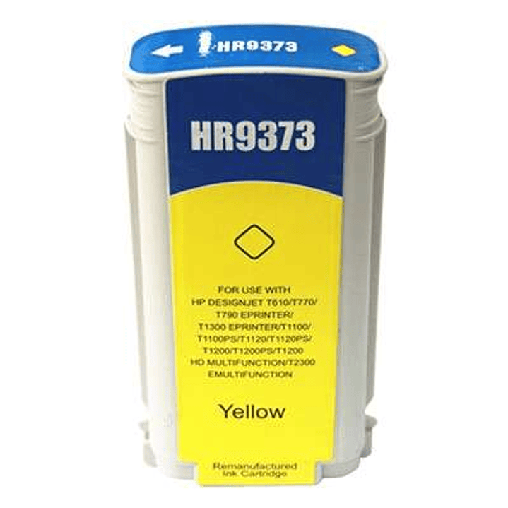 Generico HP 72 Amarillo Cartucho de Tinta - Reemplaza C9373A 1