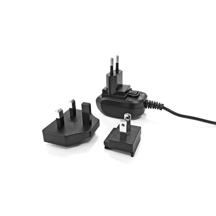 Safescan Adaptador de Corriente para Timemoto - 12V / 1A - Incluye Enchufes UE, UK y EE.UU 1