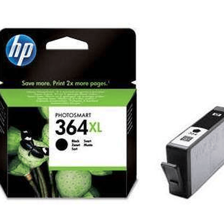 HP 364XL Negro Cartucho de Tinta Original - CN684EE 1