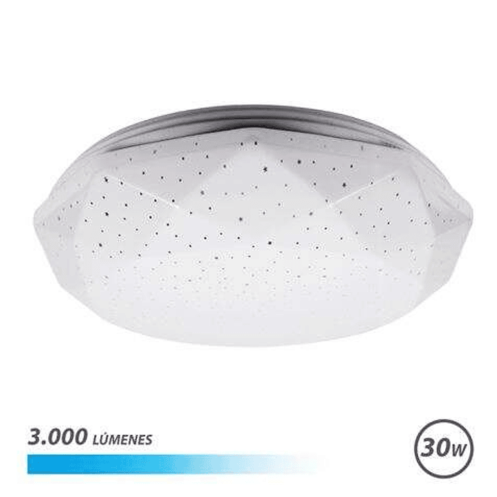 Elbat Serie Neptuno Aplique de Techo LED 30W 3000lm - 6500K Luz Fria - Diametro 28cm 1