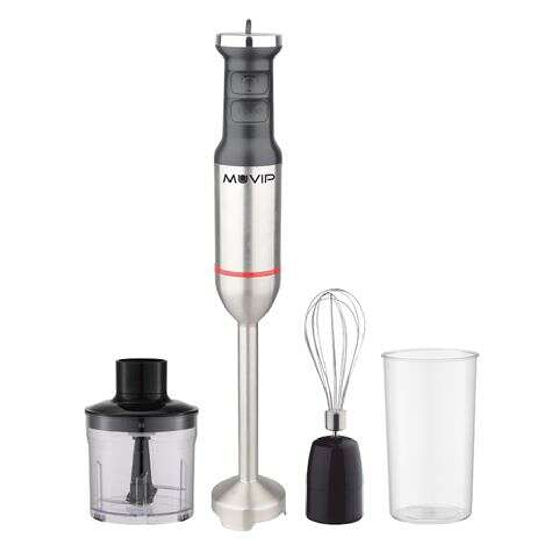 Muvip Batidora de Mano Inox 1700W + Accesorios 1
