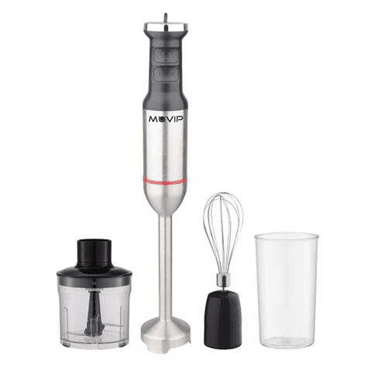 Muvip Batidora de Mano Inox 1700W + Accesorios 1