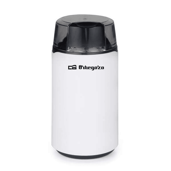 Orbegozo MO 3200 Molinillo de Cafe - Potencia de 200W para Molienda Fina - Cuchilla de Acero Inoxidable Duradera - Diseño Compacto y Funcional para tu 1