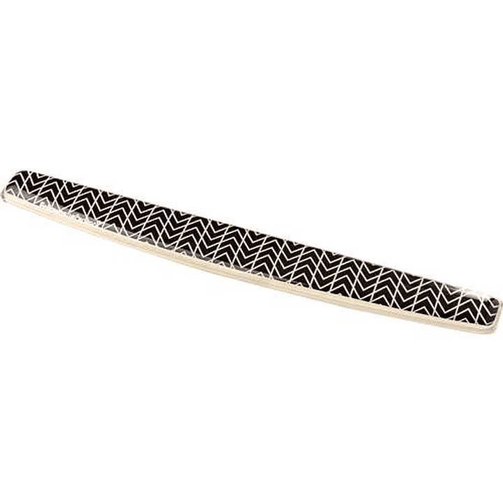 Fellowes Reposamuñecas para Teclado Photo Gel - Alivia los Puntos de Presion - Base Antideslizante - Color Negro 1